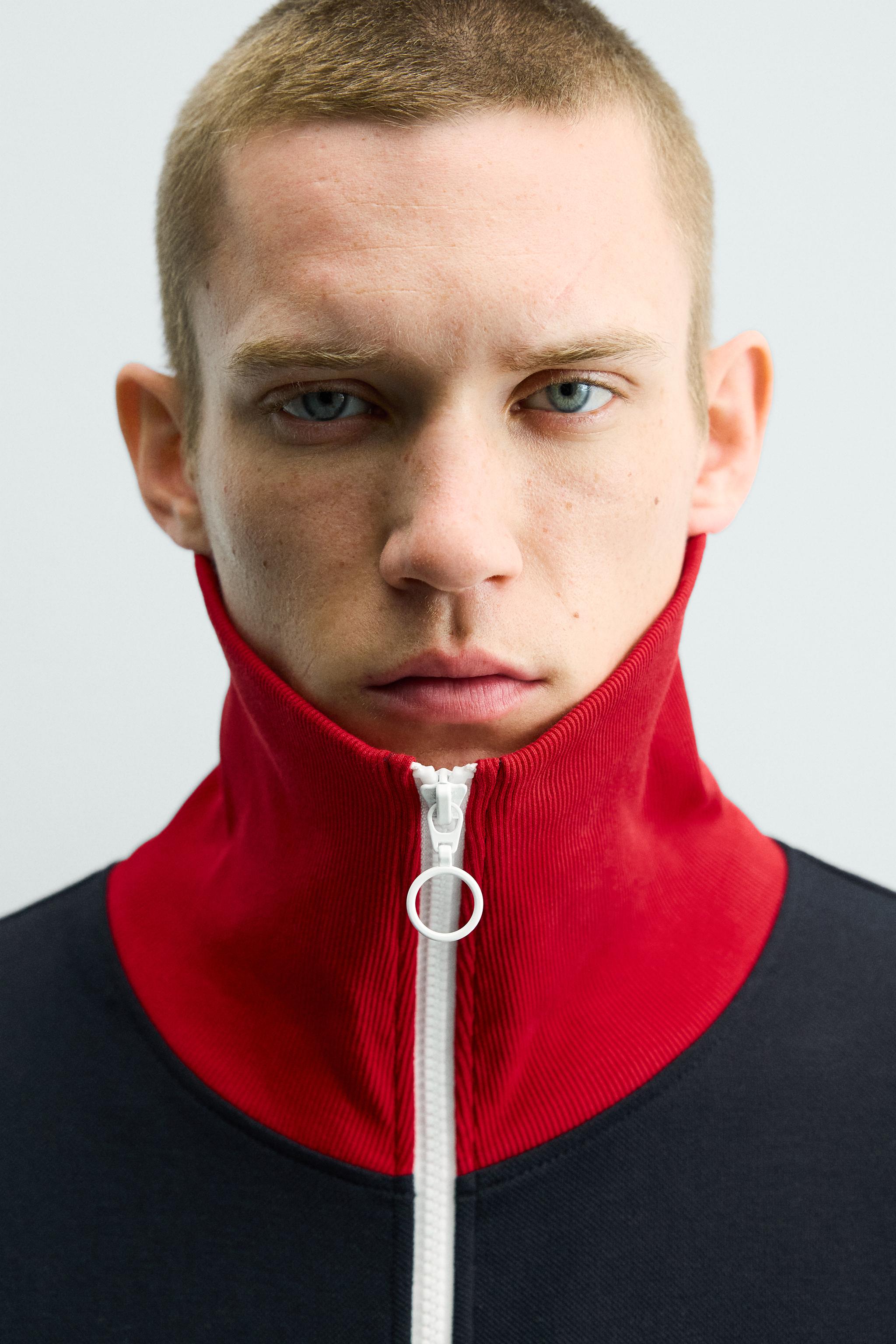 VESTE COLOR BLOCK RÉTRO